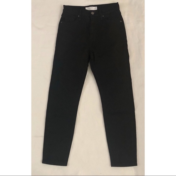TopShop Orson Black Skinny Jeans size 25 - Picture 2 of 3